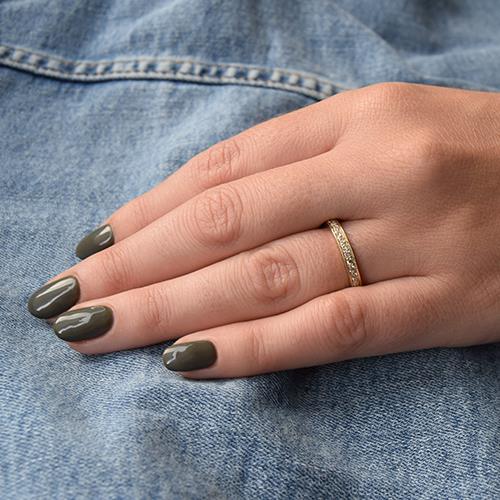 טבעת זהב צהוב "מגי"