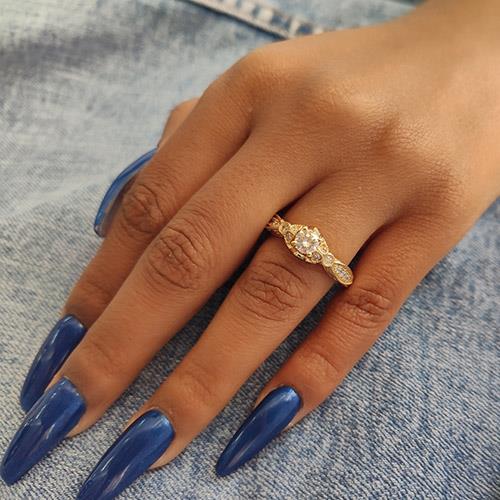 טבעת אירוסין וינטאג' "אינס"