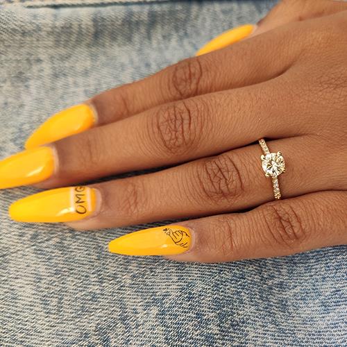 טבעת יהלום "דרינה"