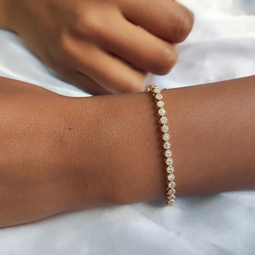 צמיד טניס יהלומים