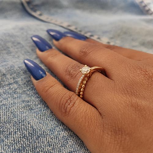 טבעת יהלומים "סקיי"