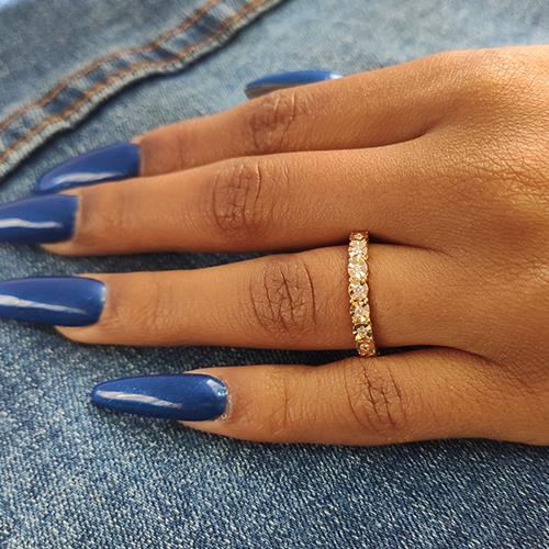 טבעת יהלום פיירו מילאנו זהב לבן