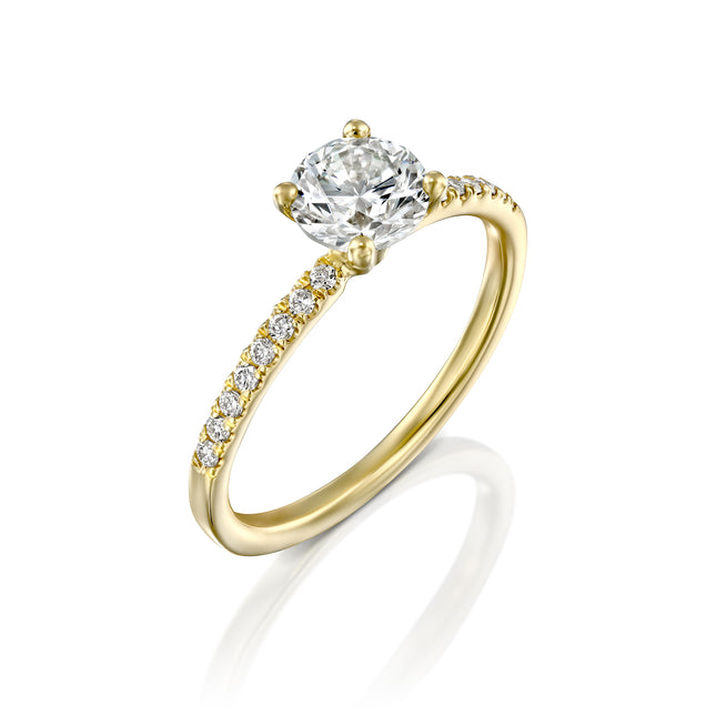 טבעת יהלומים "קרול"