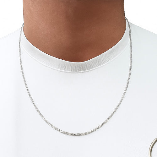 שרשרת קלאסית מזהב (דגם ספיגה) 14 קראט בעיצוב עדין ואלגנטי