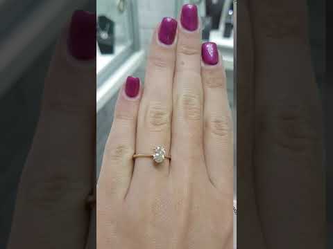 טבעת "סוליטר אובל"