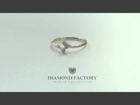 טבעת יהלומים "ברנדה" בעיצוב עדין ויוקרתי