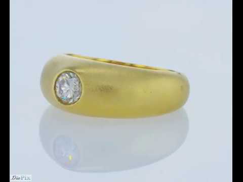 טבעת אירוסין זהב צהוב "אריקה"