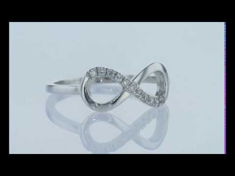טבעת יהלומים "אינפיניטי"