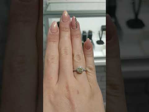 טבעת יהלום "פנסי" צהוב