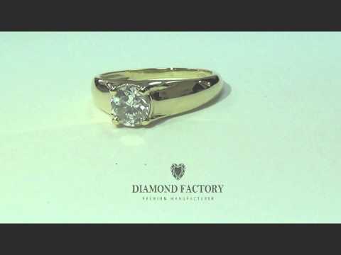 טבעת אירוסין זהב לבן "מורן"