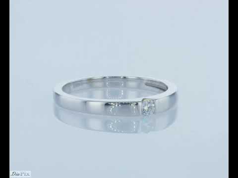 טבעת אירוסין זהב לבן "נטאשה"