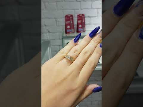 טבעת יהלומים וינטאג' "קיירה"