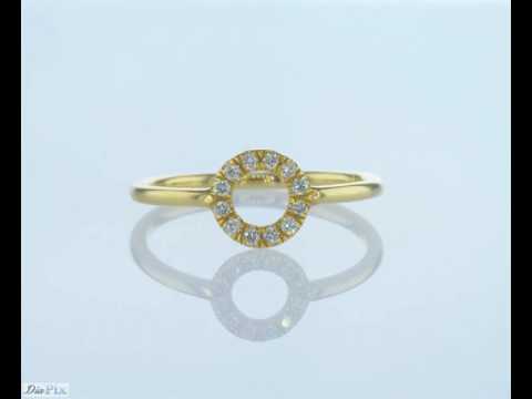 טבעת יהלומים "מעגל החיים"