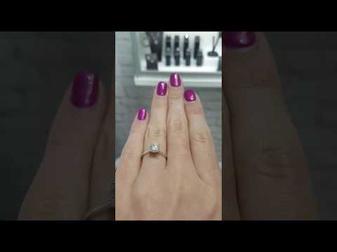 טבעת יהלום "דייזי"