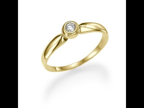 טבעת אירוסין זהב לבן קימברלי